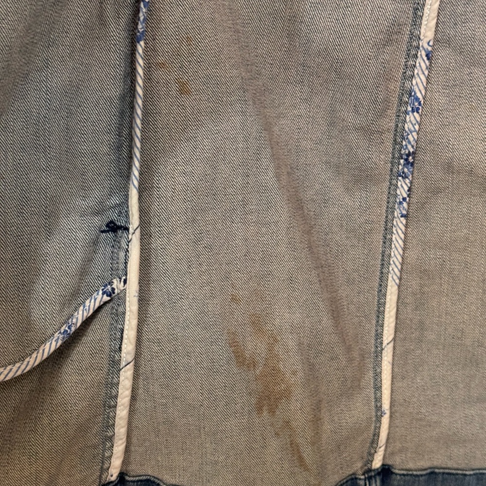 Brighton Blue Denim Jacket with Silver Accents - Picture 9 of 17